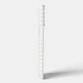 Coques Case-Mate iPhone Initiales Monogrammes Classiques Arlequin Diamants (Verso / Droite)