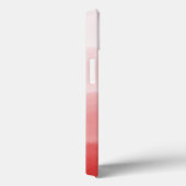 Coques Case-Mate iPhone Initiales monogrammes élégantes Faded Coral Rouge  (Verso / Droite)