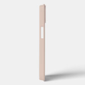 Coques Case-Mate iPhone Initiales monogrammes personnalisées boho blush mi (Verso / Droite)