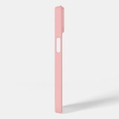 Coques Case-Mate iPhone Initiales personnalisées monogramme rose gras (Verso / Droite)