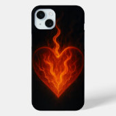 Coques Case-Mate iPhone Inner Fire – Glowing Heart Aesthetic iPhone Case (Verso)