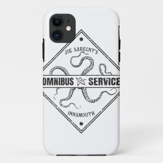 Coques Case-Mate iPhone Innsmouth Bus Service Joe Sargent (Dos)