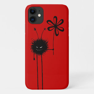 Case-Mate iPhone Case Insecte mauvais gothique drôle rouge de fleur