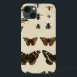 Case-Mate iPhone Case Insectes de jardin par le studio de vision<br><div class="desc">Ce morceau de studio de vision est un rêve d'entomologistes ! Des insectes de jardin sont dessinés sur un arrière - plan crème, montré dans le détail achingly beau. Si vous aimez des insectes c'est la copie pour vous !</div>