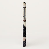 Coques Case-Mate iPhone INSÉPARABLES D'HIVER DANS LA NEIGE Dessin noir et  (Dos/Gauche)