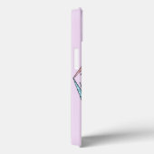 Coques Case-Mate iPhone Inséparables roses et bleus mignons (Verso / Droite)