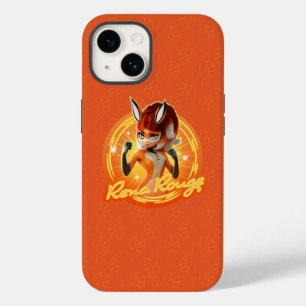 Coque Pour iPhone 14 Insigne Cercle Rena Rouge