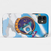 Coques Case-Mate iPhone Insigne de cadet astronaute (Dos (Horizontal))