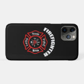 Coques Case-Mate iPhone Insigne de pompier (Dos (Horizontal))