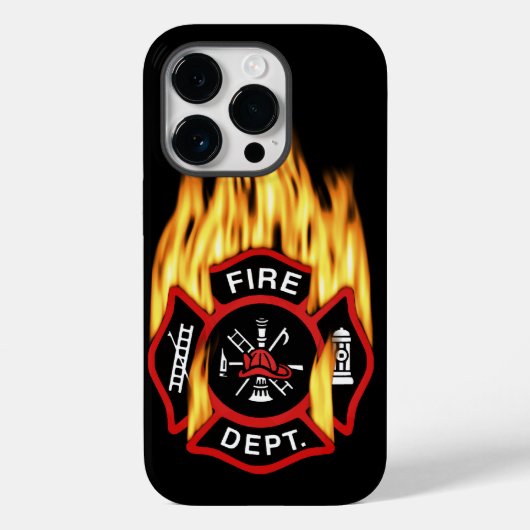Coques Case-Mate iPhone Insigne d'incendie du service d'incendie (Verso)