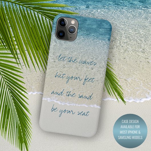 Coques Case-Mate iPhone Inspiration Aqua Turquoise Surf Vagues Photo