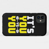 Coques Case-Mate iPhone Inspiration de l'entraînement - C'est vous contre  (Dos (Horizontal))