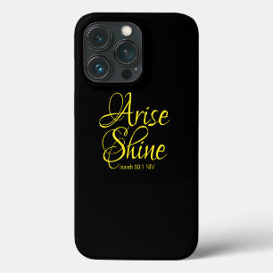 Case-Mate iPhone Case Inspiration Lever et Foi brillante Noir
