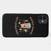 Coques Case-Mate iPhone Inspiration quotidienne de tasse de café (Dos (Horizontal))