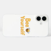 Coques Case-Mate iPhone Inspirational "Be Yourself" Positive Message (Verso (horizontal))
