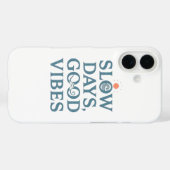 Coques Case-Mate iPhone Inspirational Simple Living and Good Vibes (Verso (horizontal))