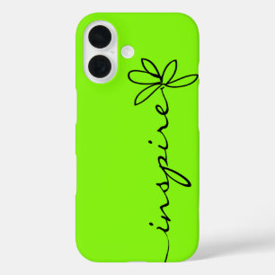 Coques iPhone 16 INSPIRER SUR Neon Green