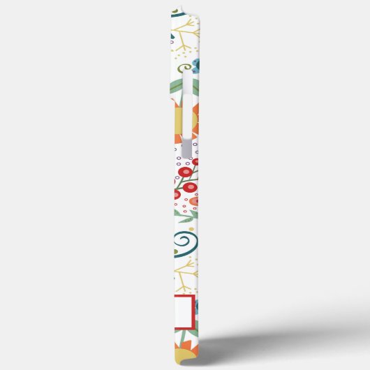 Coques Case-Mate iPhone Inspiritisme personnalisé Fun Pattern Floral (Verso / Gauche)