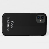 Coques Case-Mate iPhone Instructeur de yoga (Dos (Horizontal))