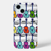 Coques Case-Mate iPhone Instruments de musique et notes (Verso)