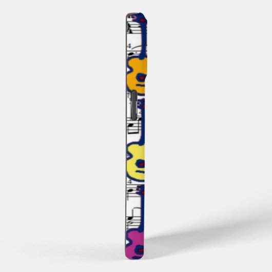 Coques Case-Mate iPhone Instruments de musique et notes (Verso / Droite)