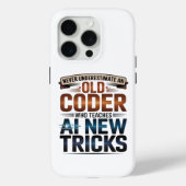 Coques Case-Mate iPhone Intelligence Artificielle Ancien Codeur Design (Verso)