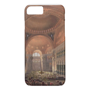 Coques Pour iPhone Intérieur de Haghia Sophia, Constantinople, pub.