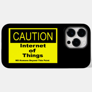 Coque Pour Pour iPhone 14 Pro Max Internet des objets IoT Avertissement Signal d'ave