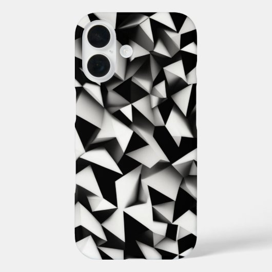 Coques Case-Mate iPhone Interverrouillage de l'art de ligne des triangles (Verso)