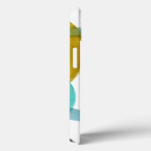 Coques Case-Mate iPhone Interverrouillage des cercles jaunes et bleus (Verso / Droite)