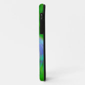Coques Case-Mate iPhone Intricité verte (Dos/Gauche)