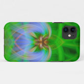 Coques Case-Mate iPhone Intricité verte (Dos (Horizontal))