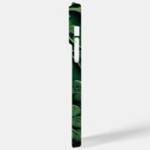 COQUES Case-Mate iPhone INTRIQUER LES SHAMROCKS IRLANDAIS VERTS SOMBRES (Verso / Gauche)