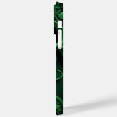 COQUES Case-Mate iPhone INTRIQUER LES SHAMROCKS IRLANDAIS VERTS SOMBRES (Verso / Gauche)
