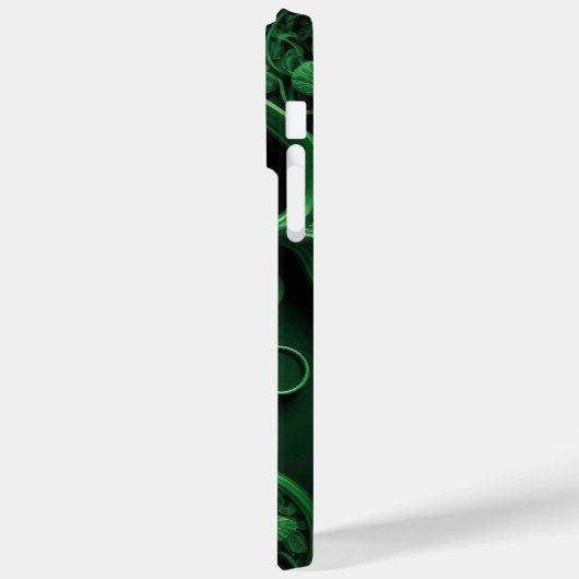 COQUES Case-Mate iPhone INTRIQUER LES SHAMROCKS IRLANDAIS VERTS SOMBRES (Verso / Gauche)