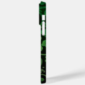 COQUES Case-Mate iPhone INTRIQUER LES SHAMROCKS IRLANDAIS VERTS SOMBRES (Verso / Gauche)