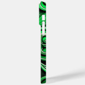 COQUES Case-Mate iPhone INTRIQUER LES SHAMROCKS IRLANDAIS VERTS SOMBRES (Verso / Gauche)