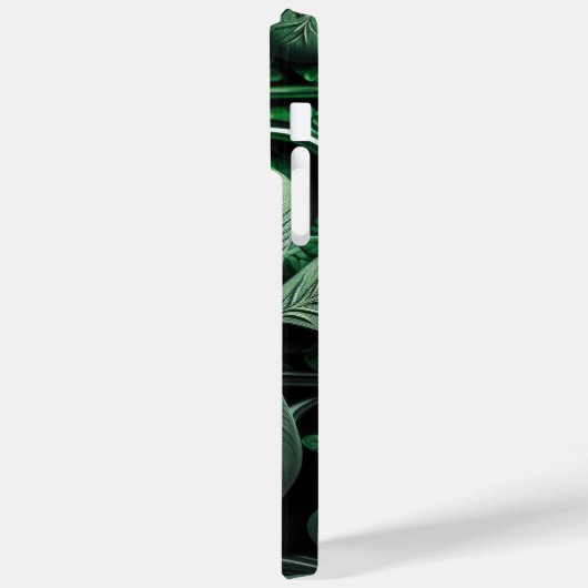 COQUES Case-Mate iPhone INTRIQUER LES SHAMROCKS IRLANDAIS VERTS SOMBRES (Verso / Gauche)