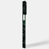 COQUES Case-Mate iPhone INTRIQUER LES SHAMROCKS IRLANDAIS VERTS SOMBRES (Verso / Droite)