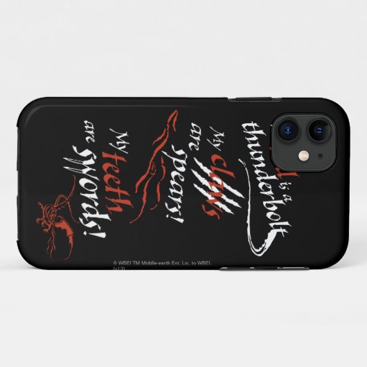 Coques Case-Mate iPhone Intro SMAUG™ (Dos (Horizontal))