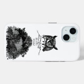 Coques Case-Mate iPhone Introvert Empath Owl sagesse illustré citation d'e (Verso (horizontal))