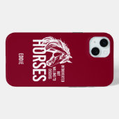 Coques Case-Mate iPhone Introverted mais disposé à discuter de chevaux drô (Verso (horizontal))