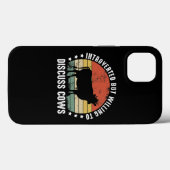 Coques Case-Mate iPhone Introverted Mais Prêt À Discuter Des Vaches Drôle  (Verso (horizontal))