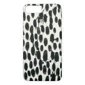 Coques Case-Mate iPhone Invariable I | Aquarelle noire (Dos)