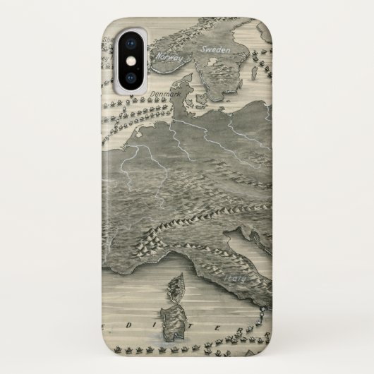 Coques Case-Mate iPhone Invasions nordiques (Dos)