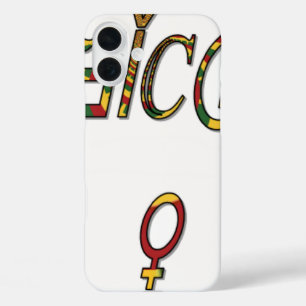 Coques iPhone 16 Plus Inverti "OFFICIAL Female Symbole Art Imprimer