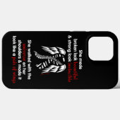 Coques Case-Mate iPhone INVINCIBLE...Kyste de Tarlov (Verso (horizontal))