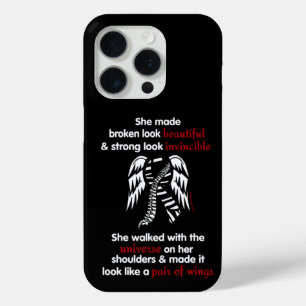 Coque iPhone 15 Pro INVINCIBLE...Tarlov Cyst