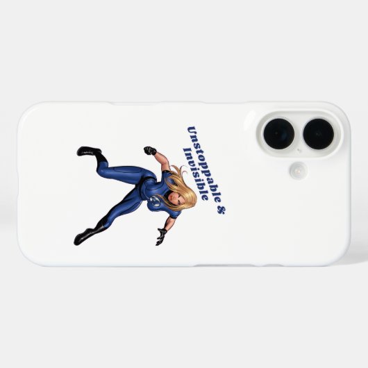 Coques Case-Mate iPhone Invisible Woman (Verso (horizontal))