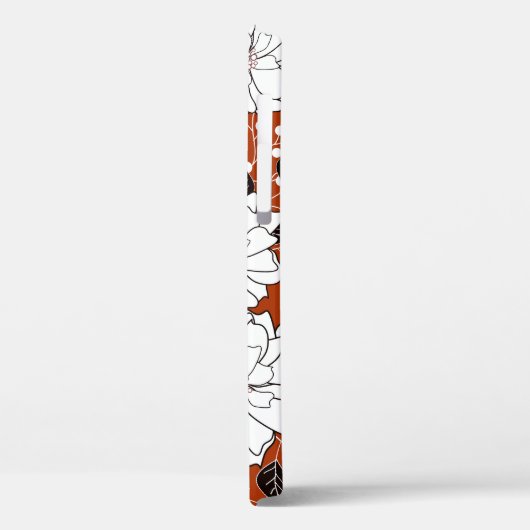 Coques Case-Mate iPhone Invitation florale : Mariage Abstrait (Verso / Gauche)